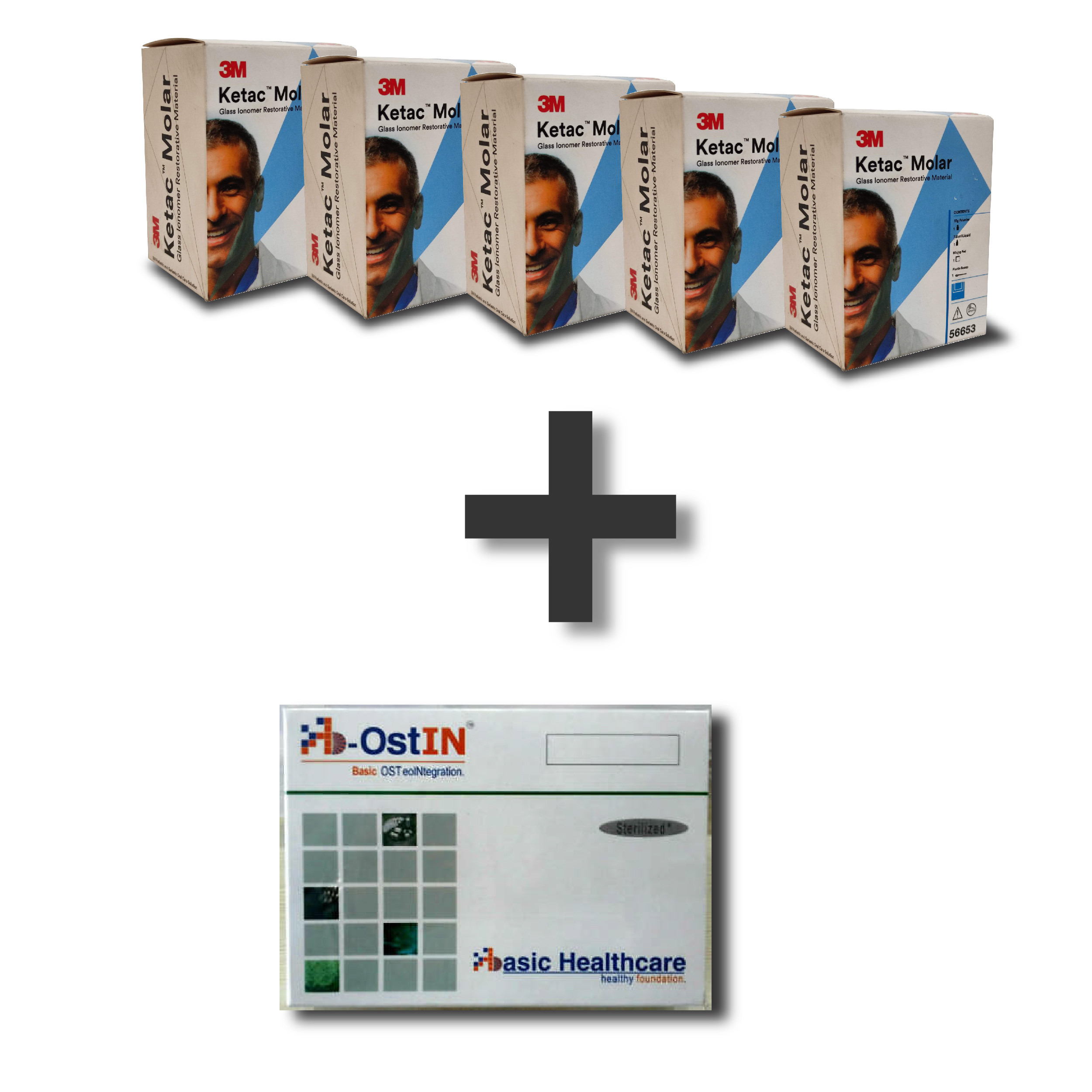 Combo Buy 5 Ketac Molar and Get 1 B-Ostin Free